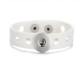 Drukknop siliconen Armband