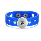 Drukknop siliconen Armband