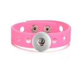 Drukknop siliconen Armband